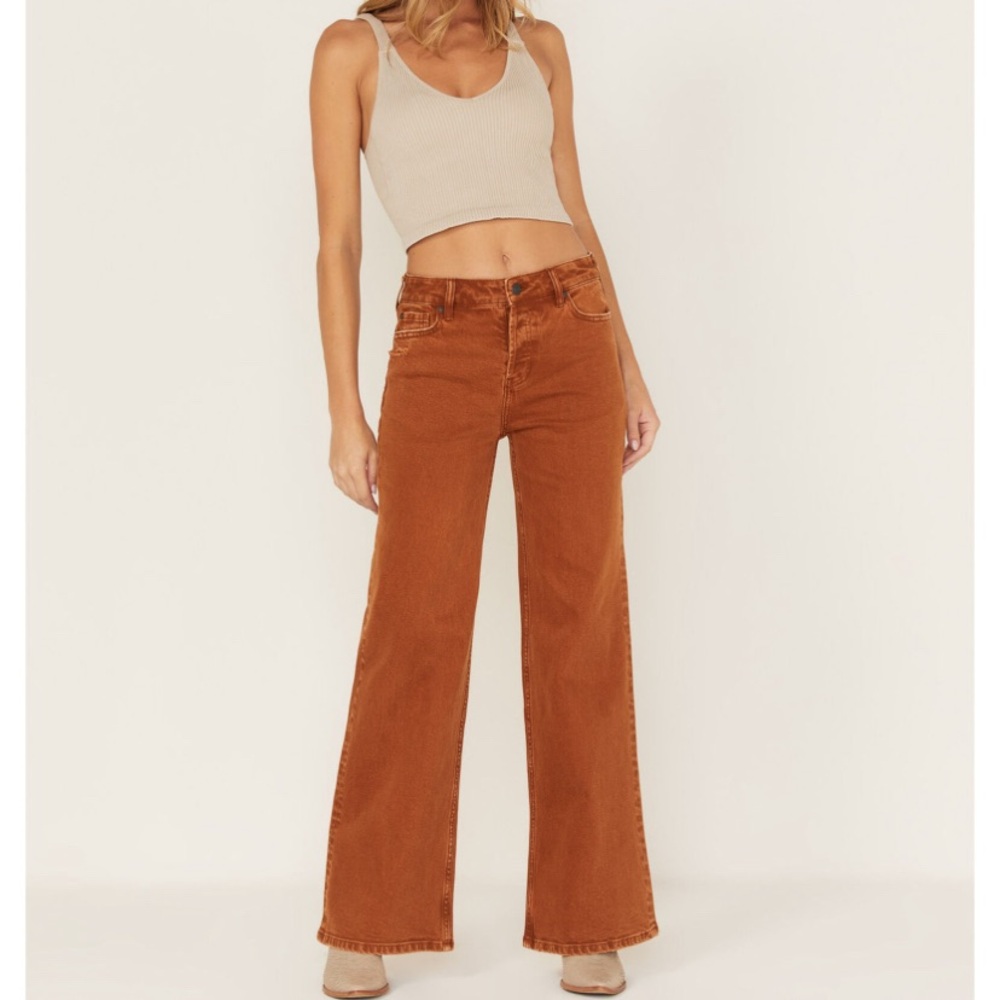 Cleo and wolf wide leg jeans